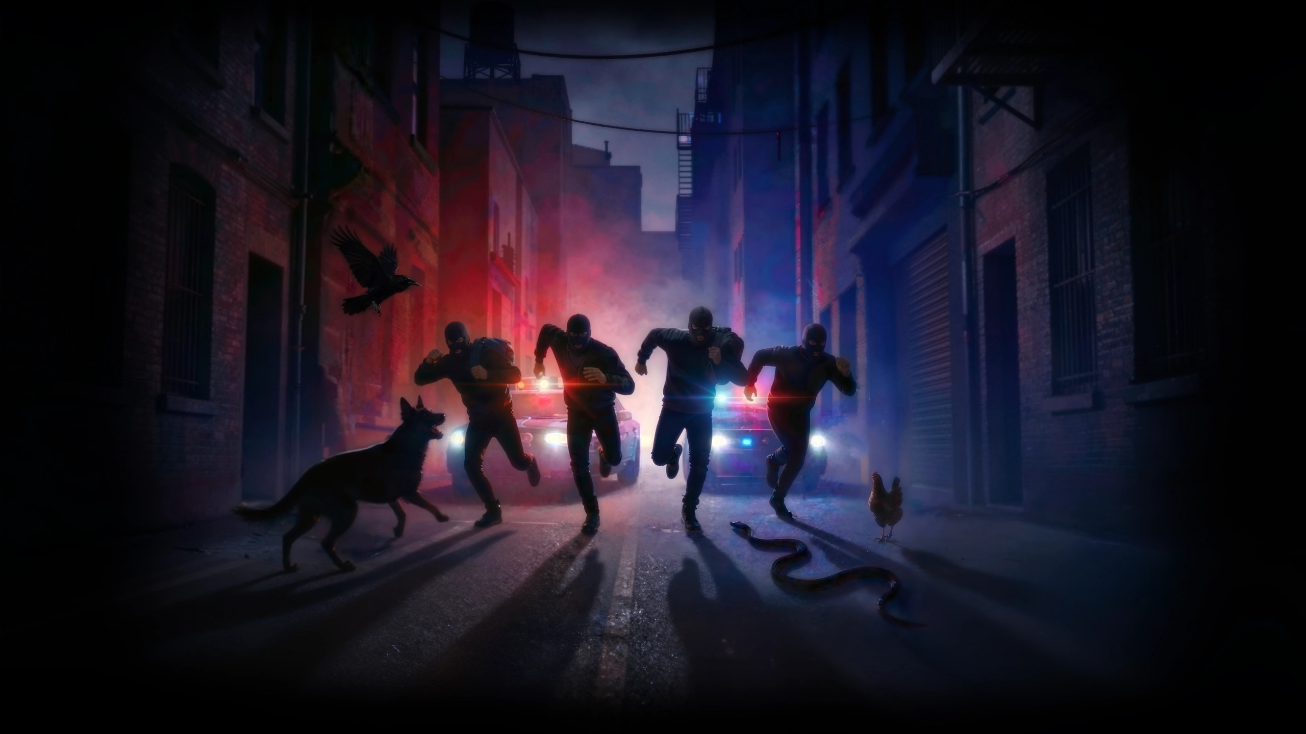 Helluva Heist cinematic bank vault scene